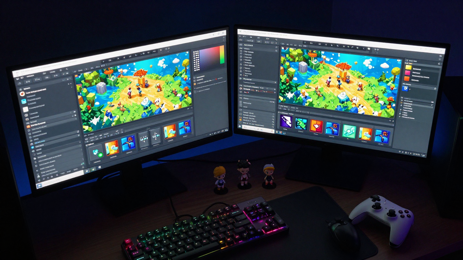 게임 개발자 작업 환경