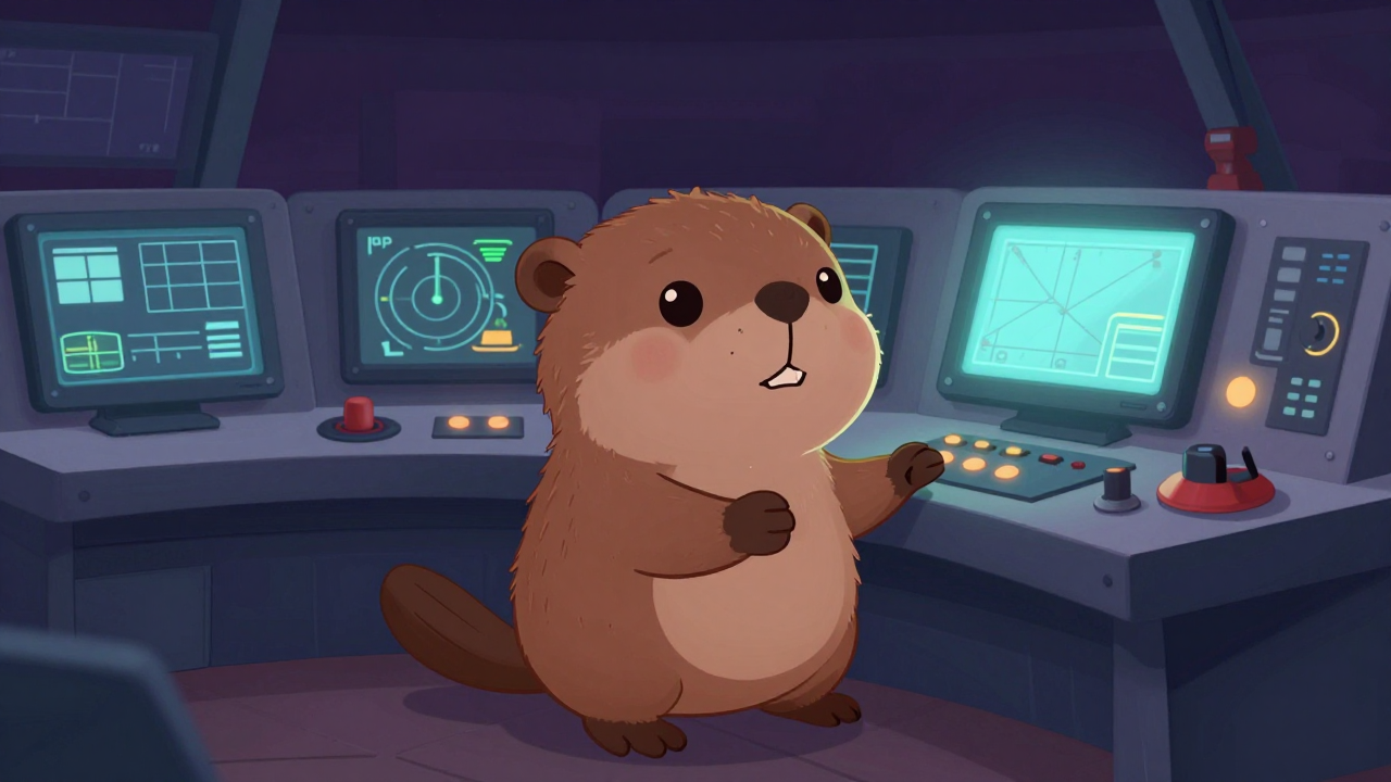 DP운항사 직업 종사자가 업무를 수행하는 모습