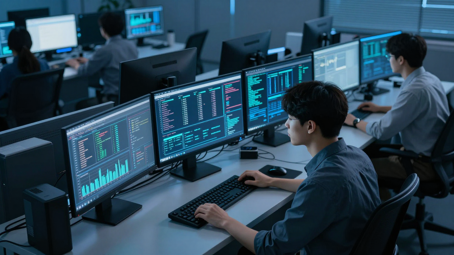 정보보안기사 자격증 취득 후 진출 분야 개념도