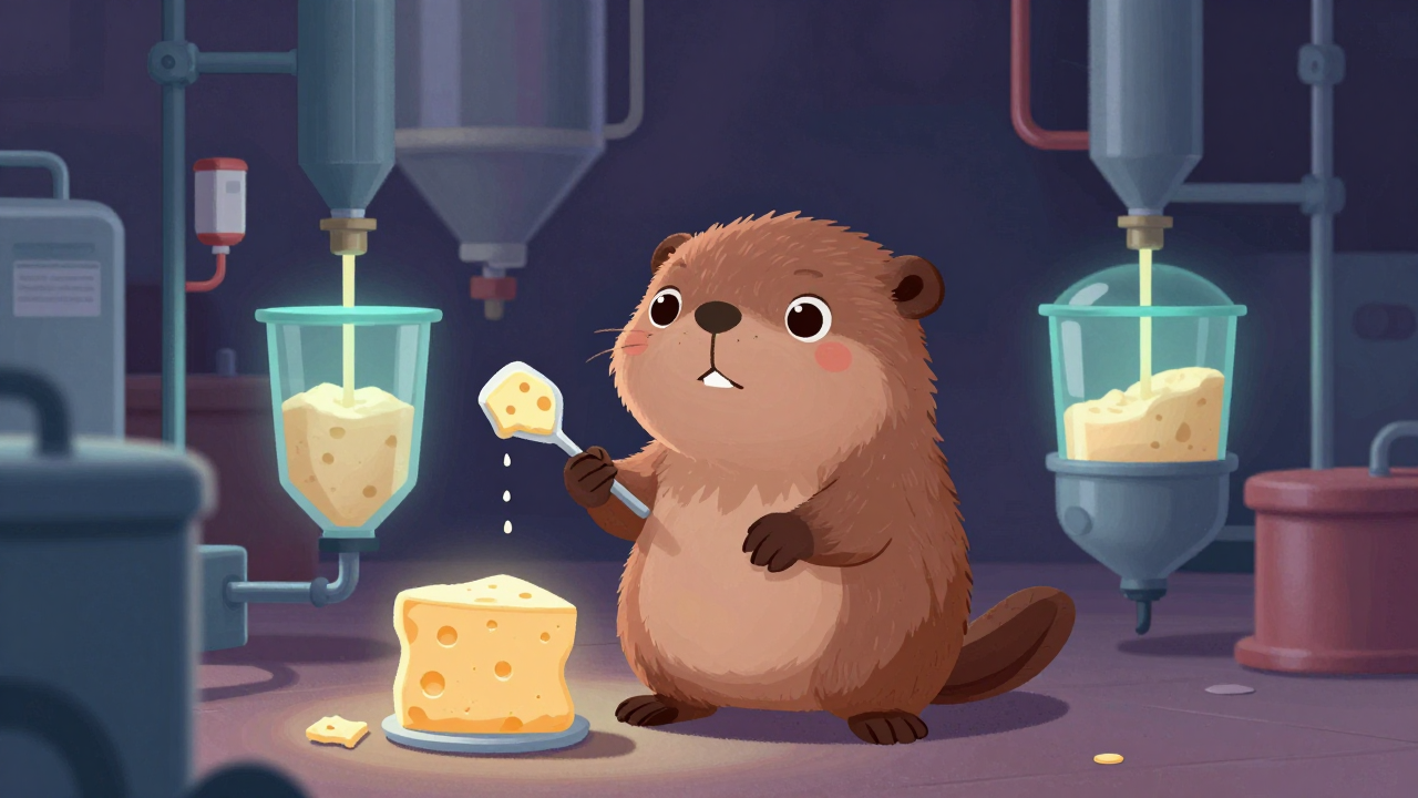 가공치즈원료유화원