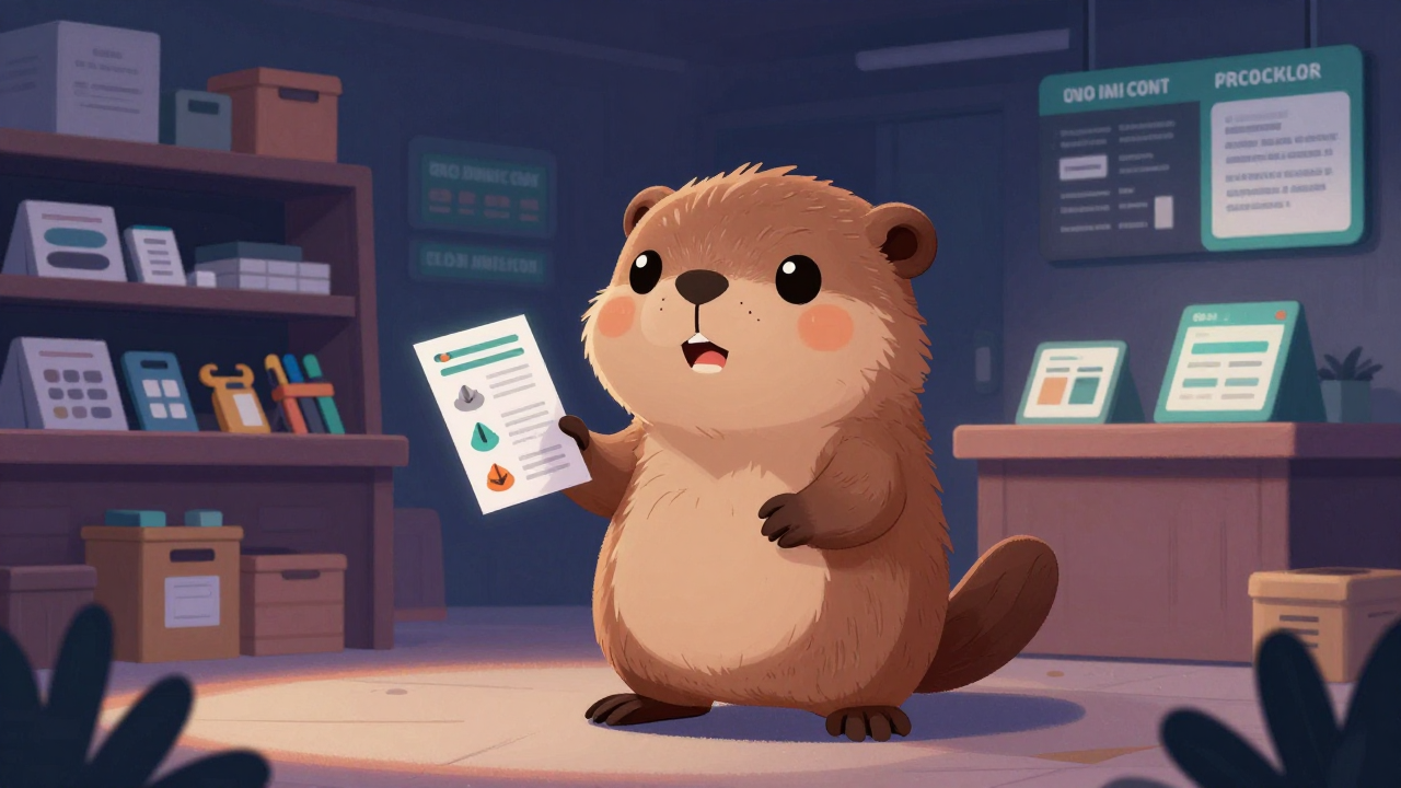 건축자재영업원 직업 종사자가 업무를 수행하는 모습