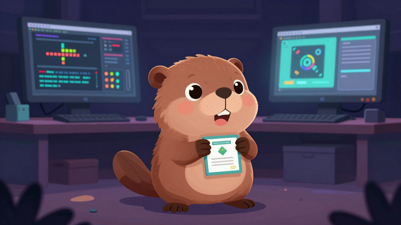 게임그래픽프로그래머 직업 종사자가 업무를 수행하는 모습