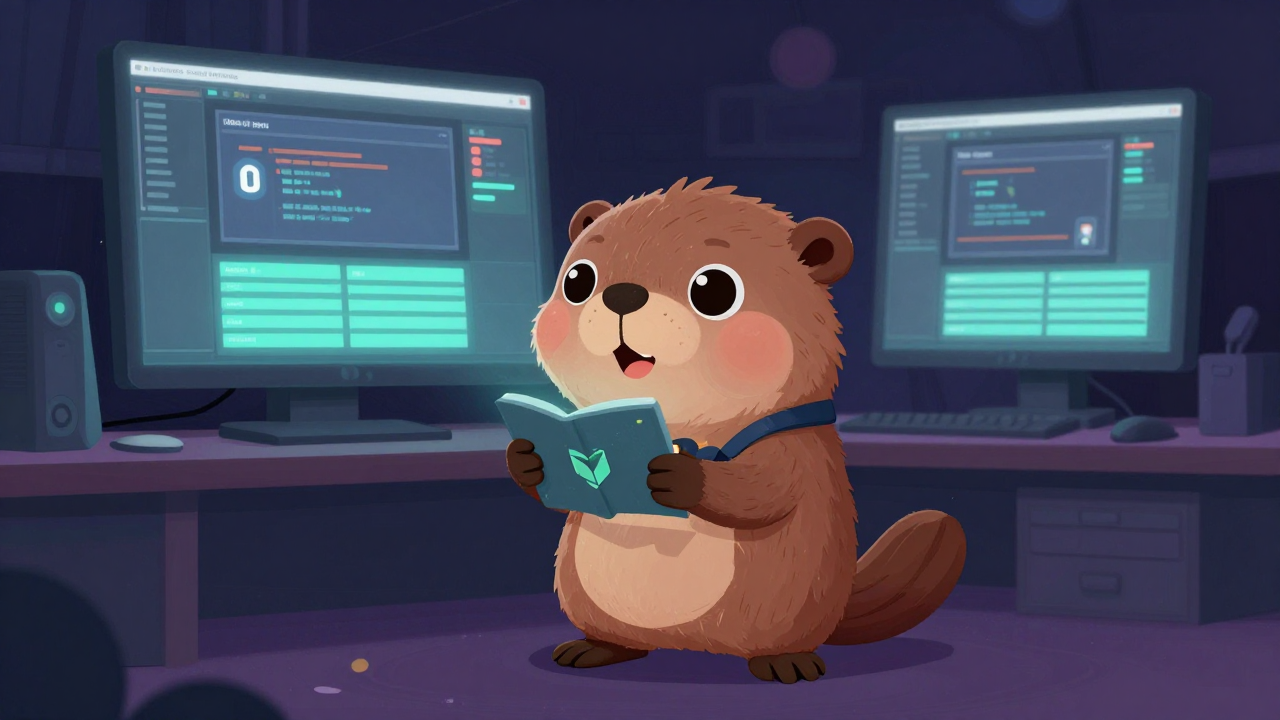 게임클라이언트프로그래머 직업 종사자가 업무를 수행하는 모습