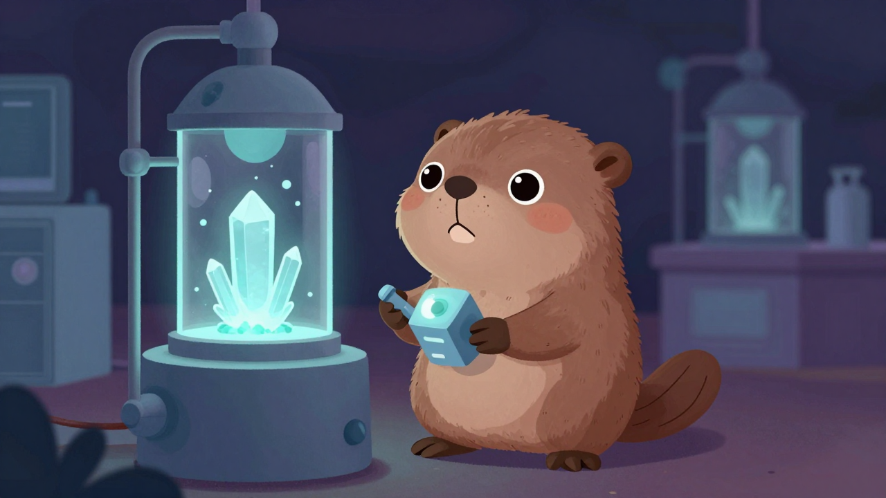 결정기조작원 직업 종사자가 업무를 수행하는 모습