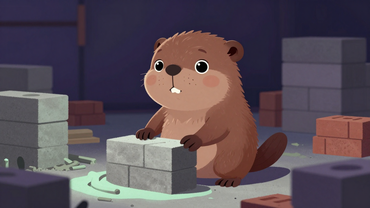 경량벽돌조적공