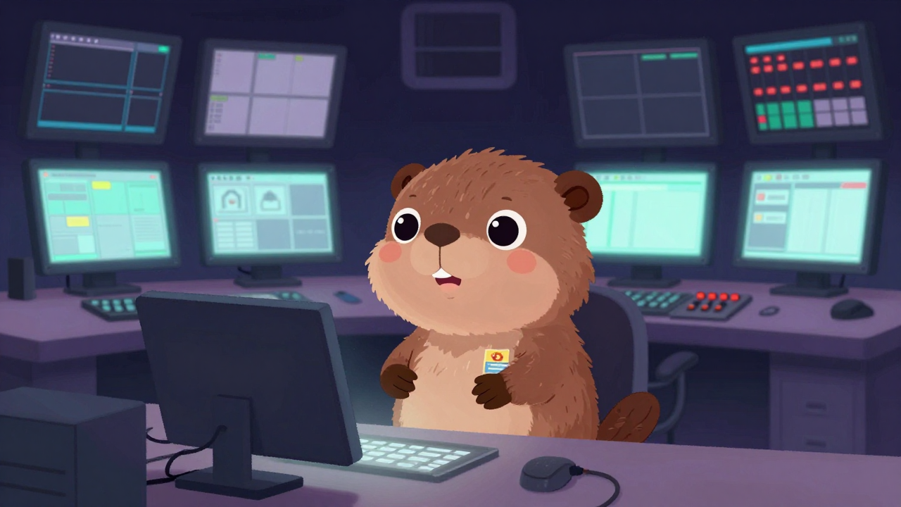 경마중계소관리자 직업 종사자가 업무를 수행하는 모습