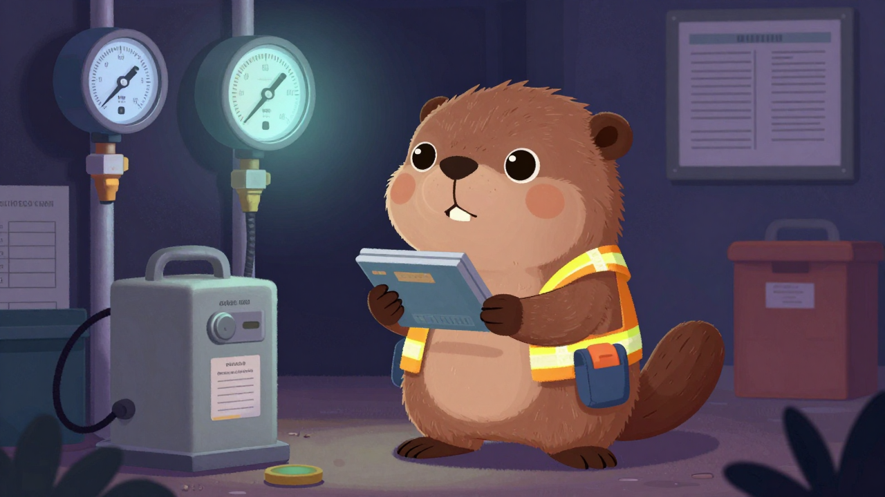 계기검침원 및 가스점검원