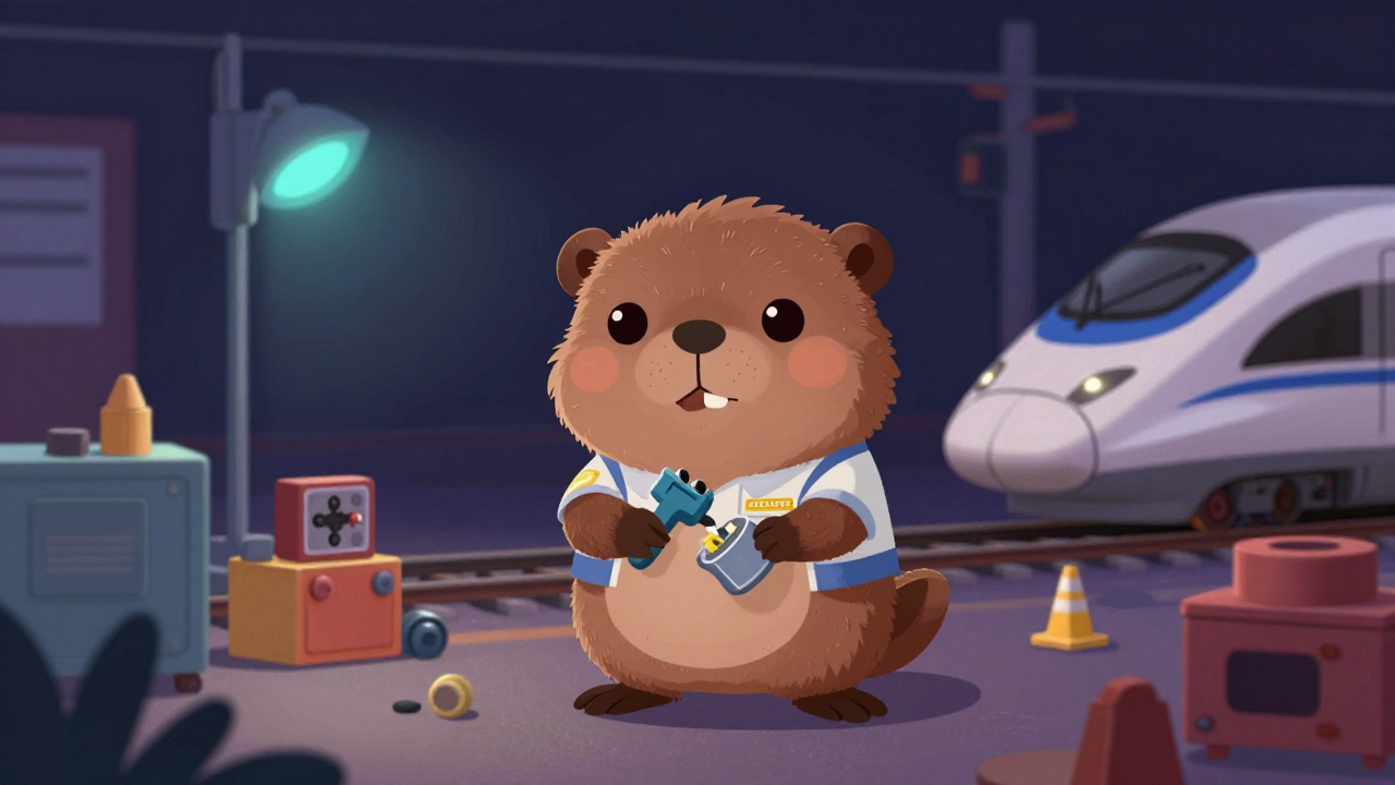 고속철도차량유지보수원