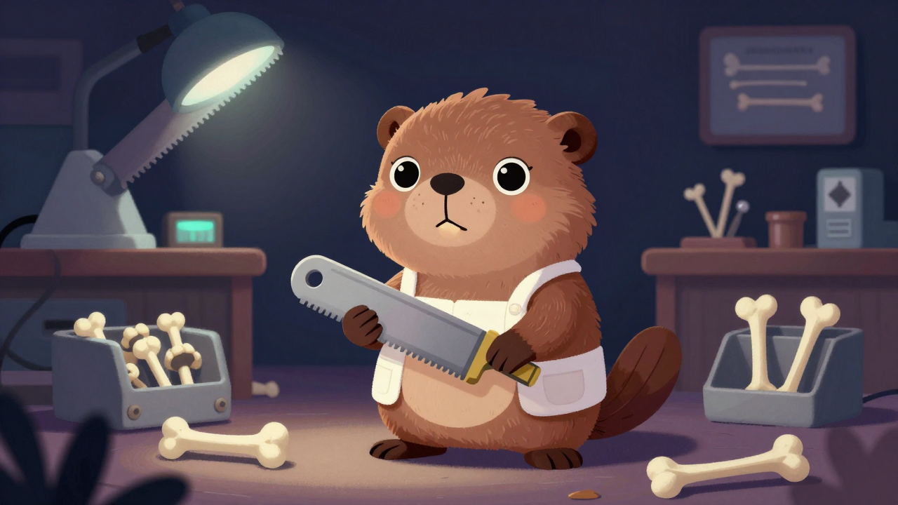 골발작업원 직업 종사자가 업무를 수행하는 모습