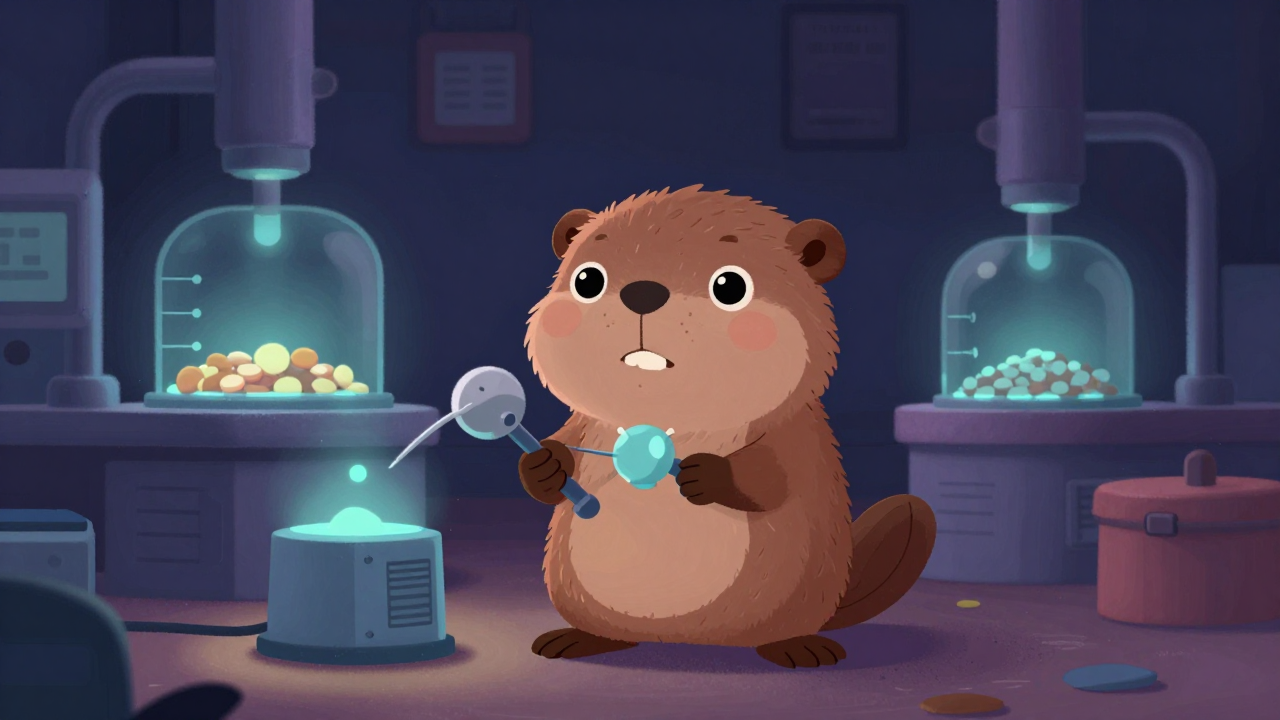 과립원 직업 종사자가 업무를 수행하는 모습