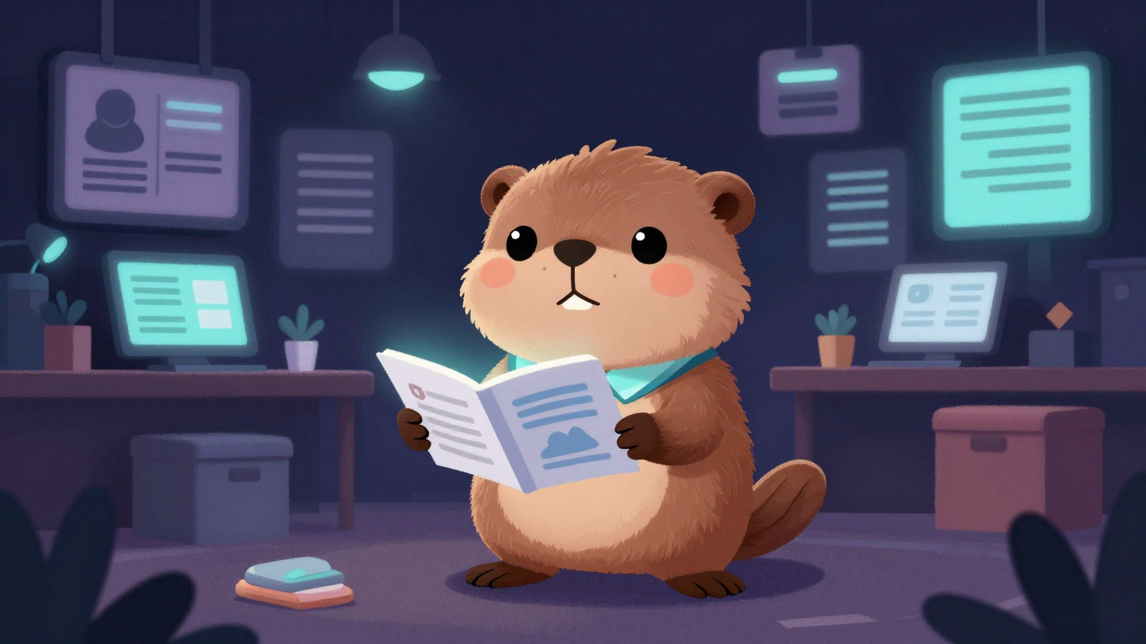 광고마케터 직업 종사자가 업무를 수행하는 모습