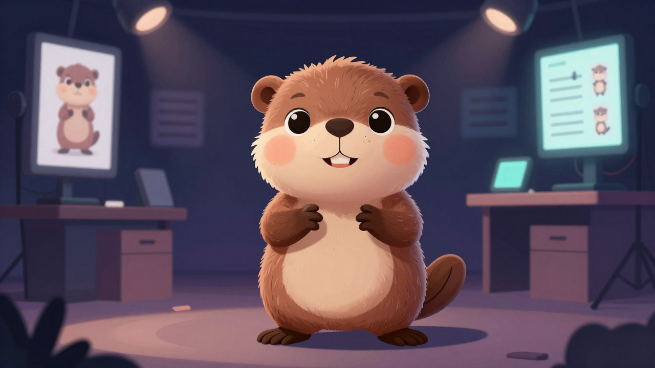 광고모델 직업 종사자가 업무를 수행하는 모습