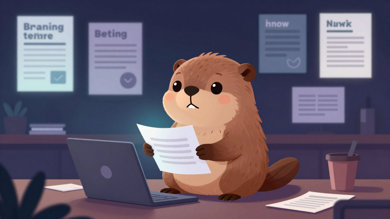 광고문안작성원 직업 종사자가 업무를 수행하는 모습