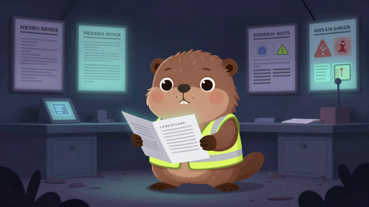 광업안전보안관리자