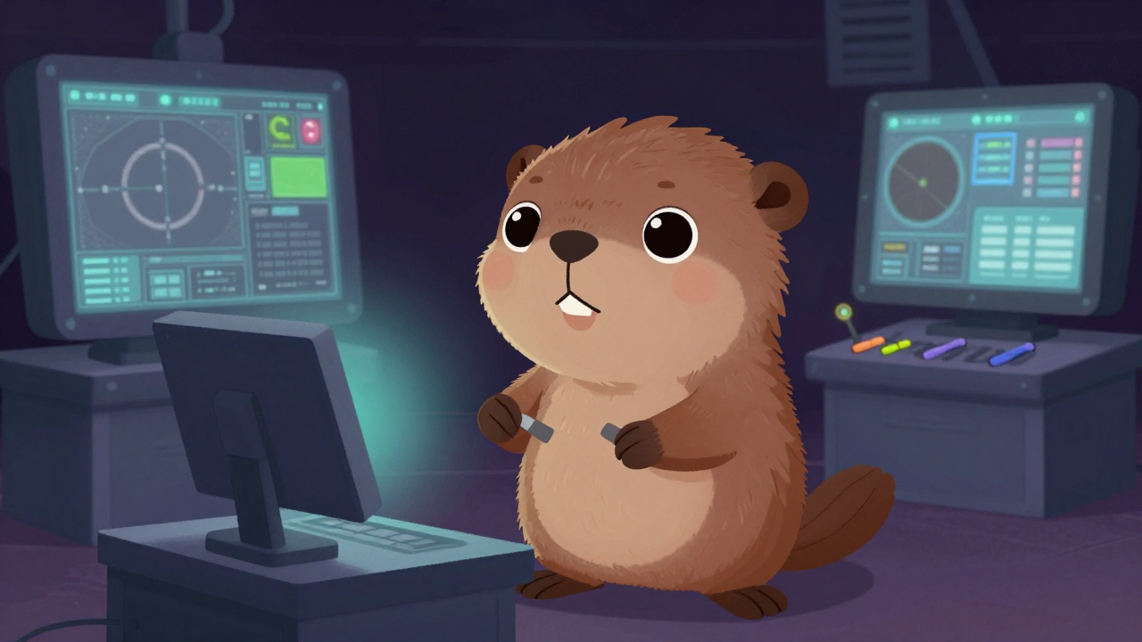 교관조종사 직업 종사자가 업무를 수행하는 모습