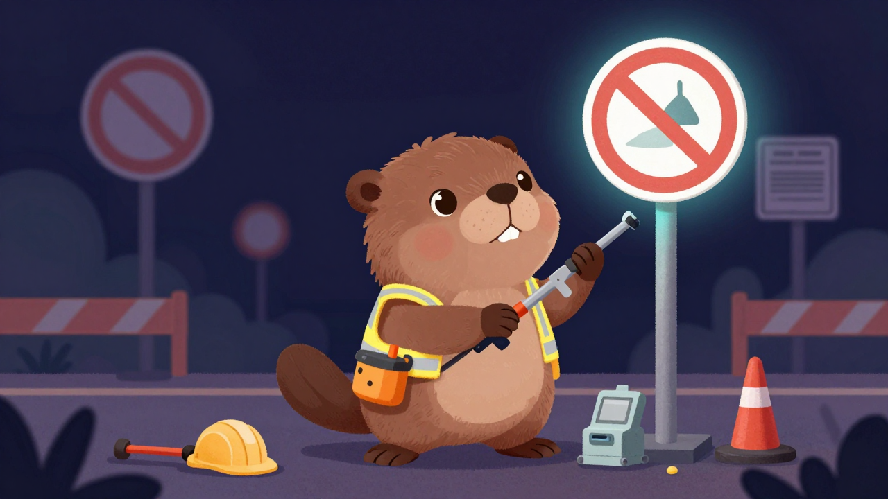 교통표지판설치원