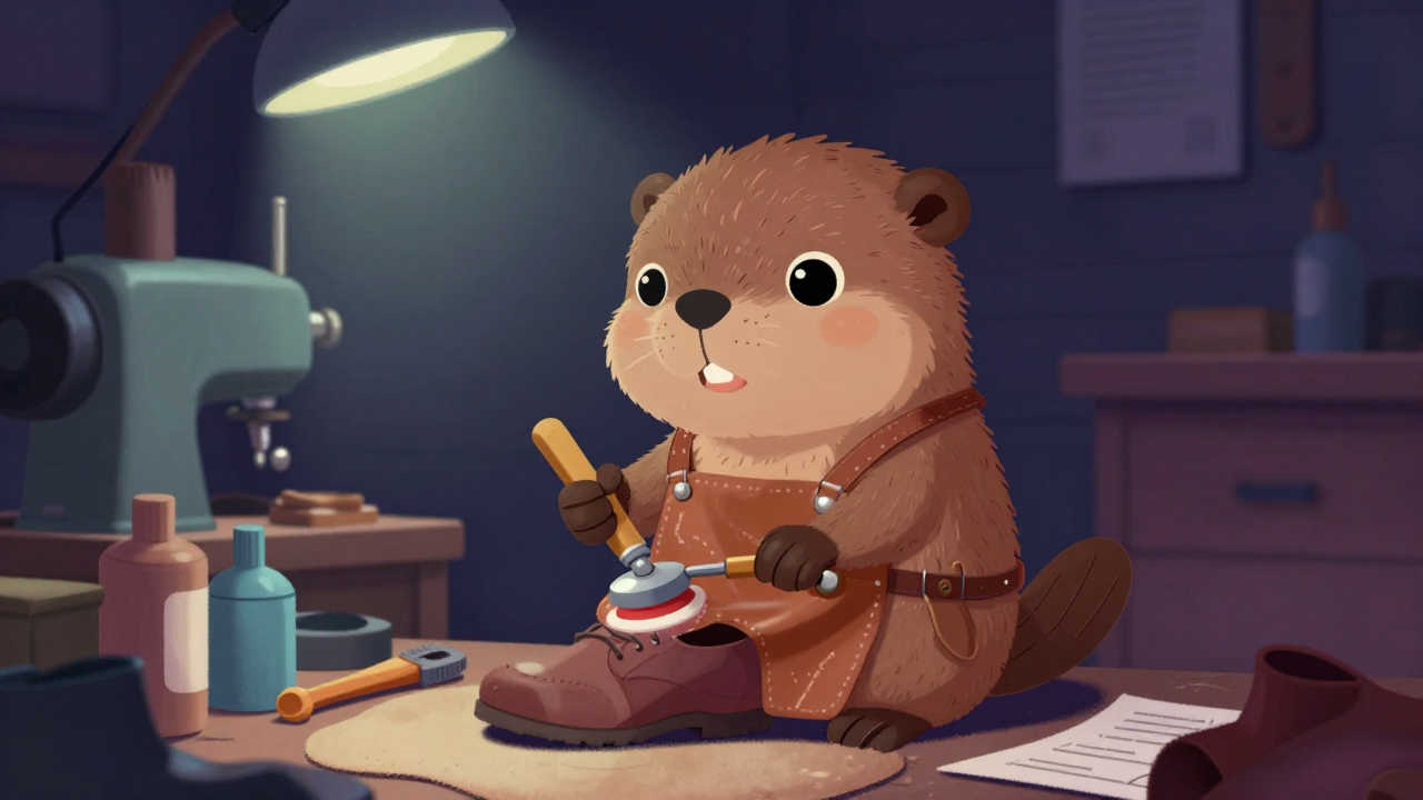 구두미화원 및 수선원