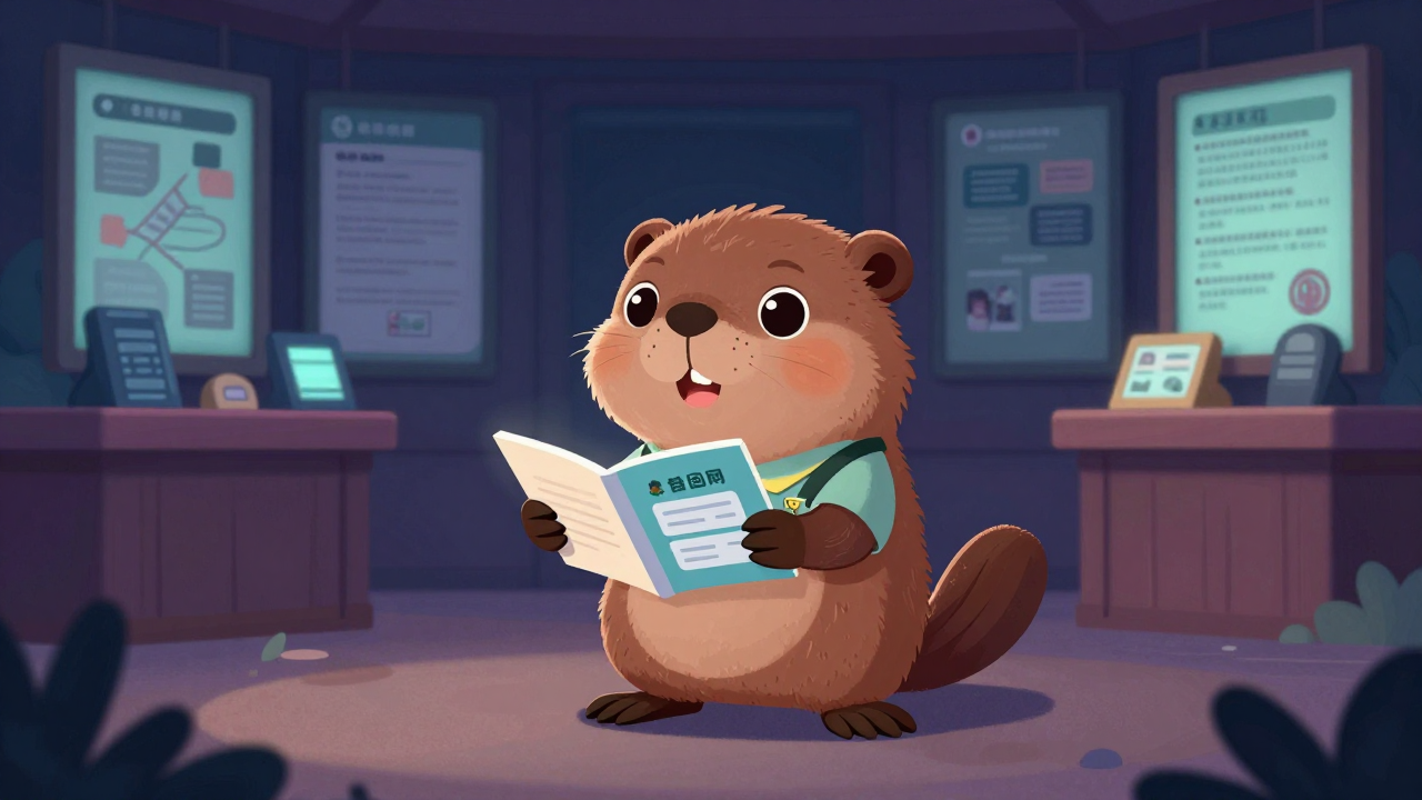 국내여행안내원 직업 종사자가 업무를 수행하는 모습