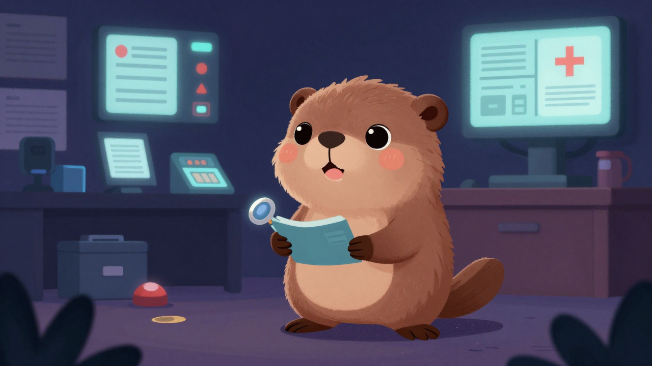 기업재난관리자 직업 종사자가 업무를 수행하는 모습