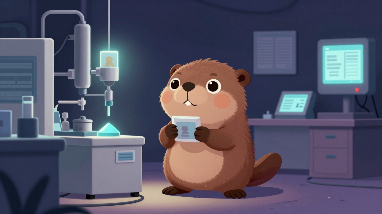 나노소재제품공정개발원 직업 종사자가 업무를 수행하는 모습