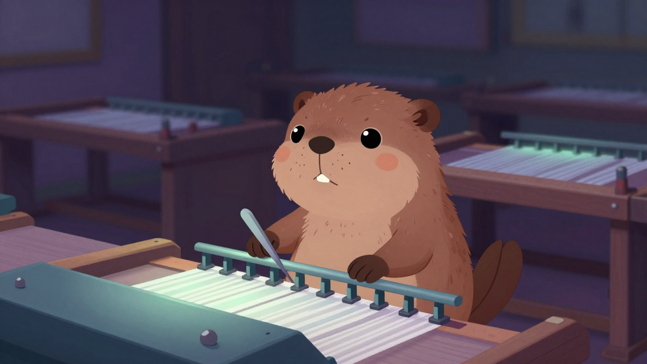 나름정리원 직업 종사자가 업무를 수행하는 모습