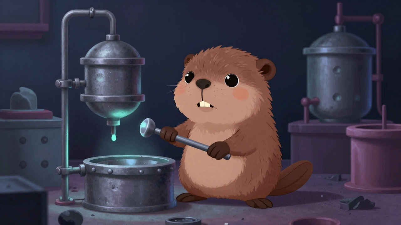 납제련원 직업 종사자가 업무를 수행하는 모습