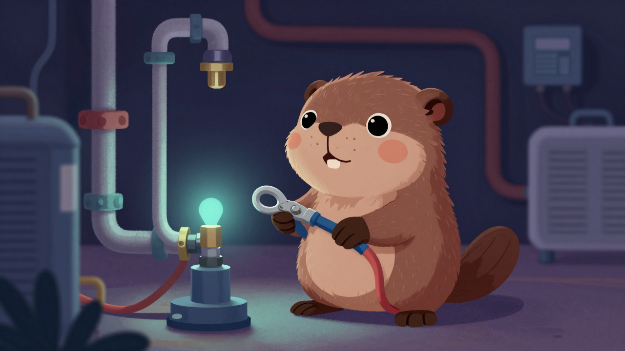 냉동배관연결원