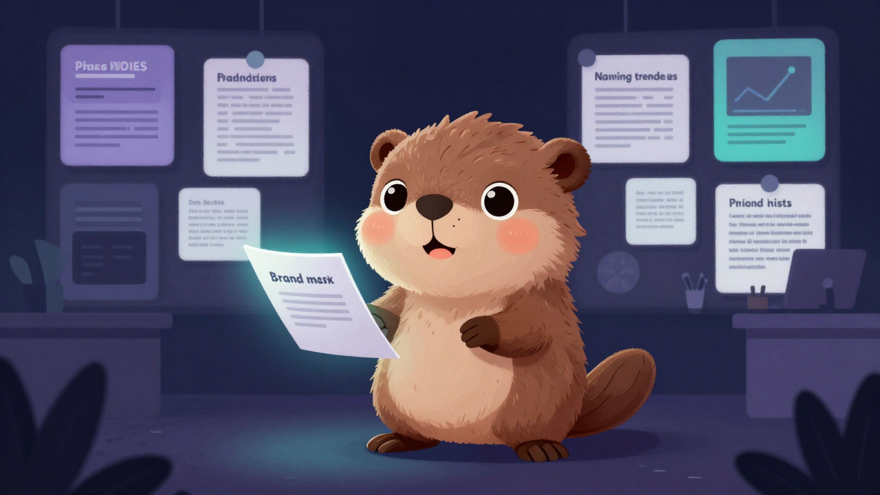 네이미스트 직업 종사자가 업무를 수행하는 모습