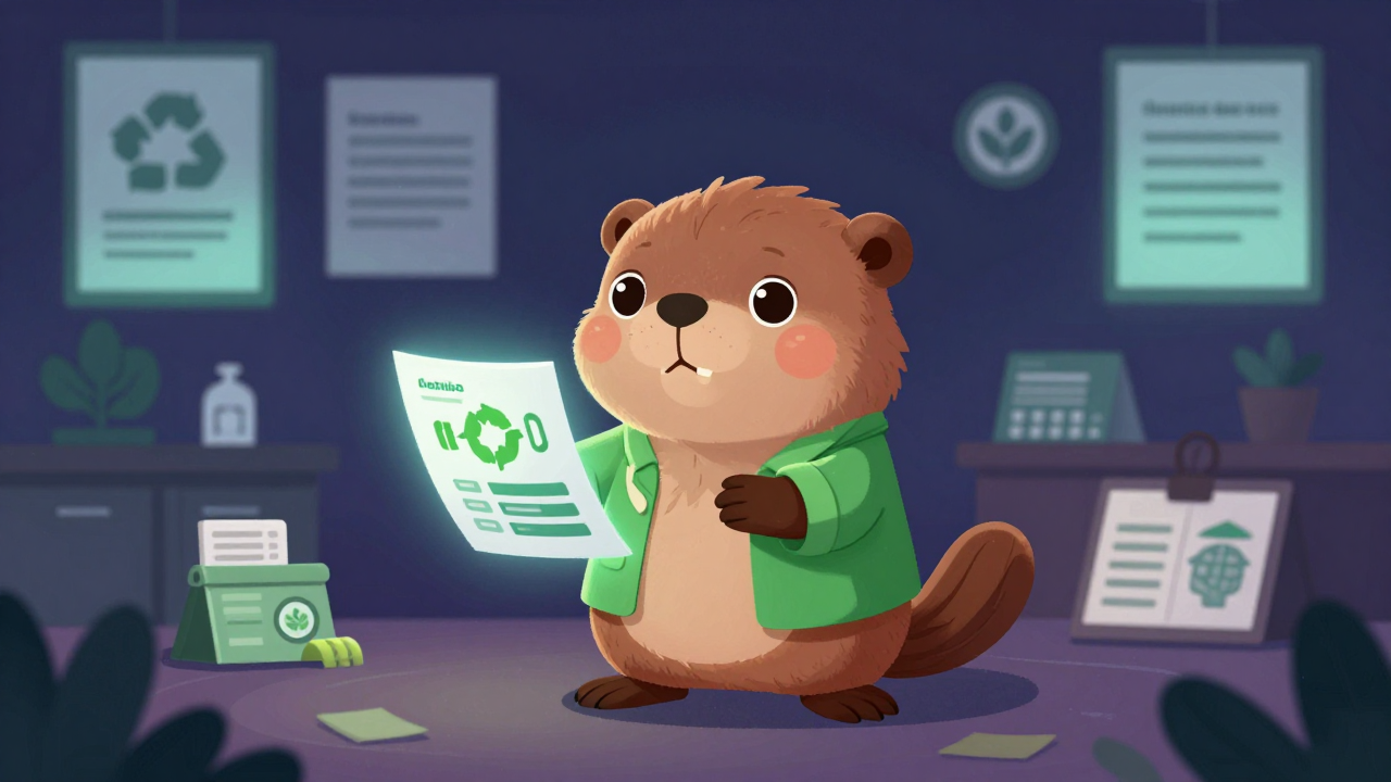 녹색금융컨설턴트 직업 종사자가 업무를 수행하는 모습