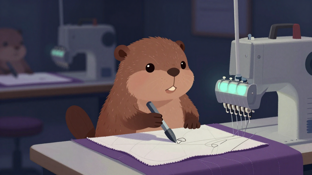 누비질기계조작원