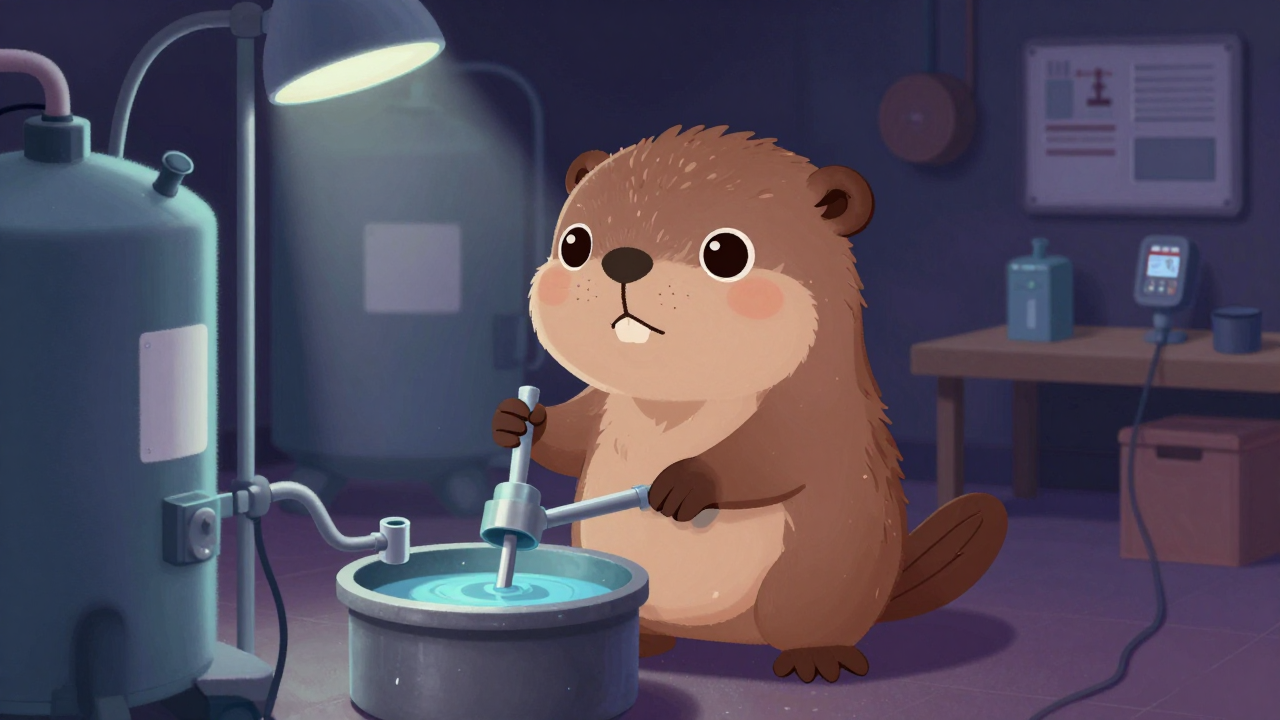 도금원 직업 종사자가 업무를 수행하는 모습