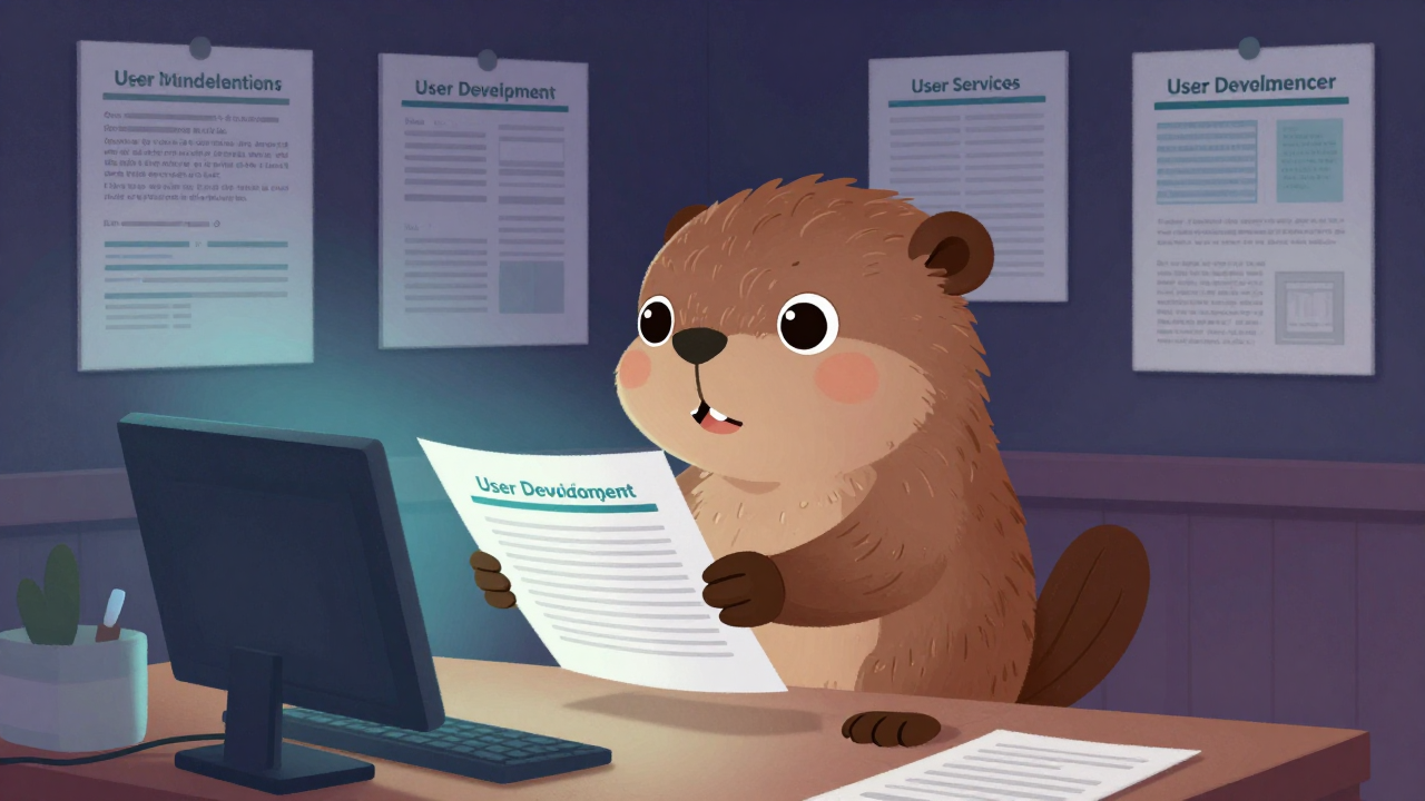 도서관관리자 직업 종사자가 업무를 수행하는 모습