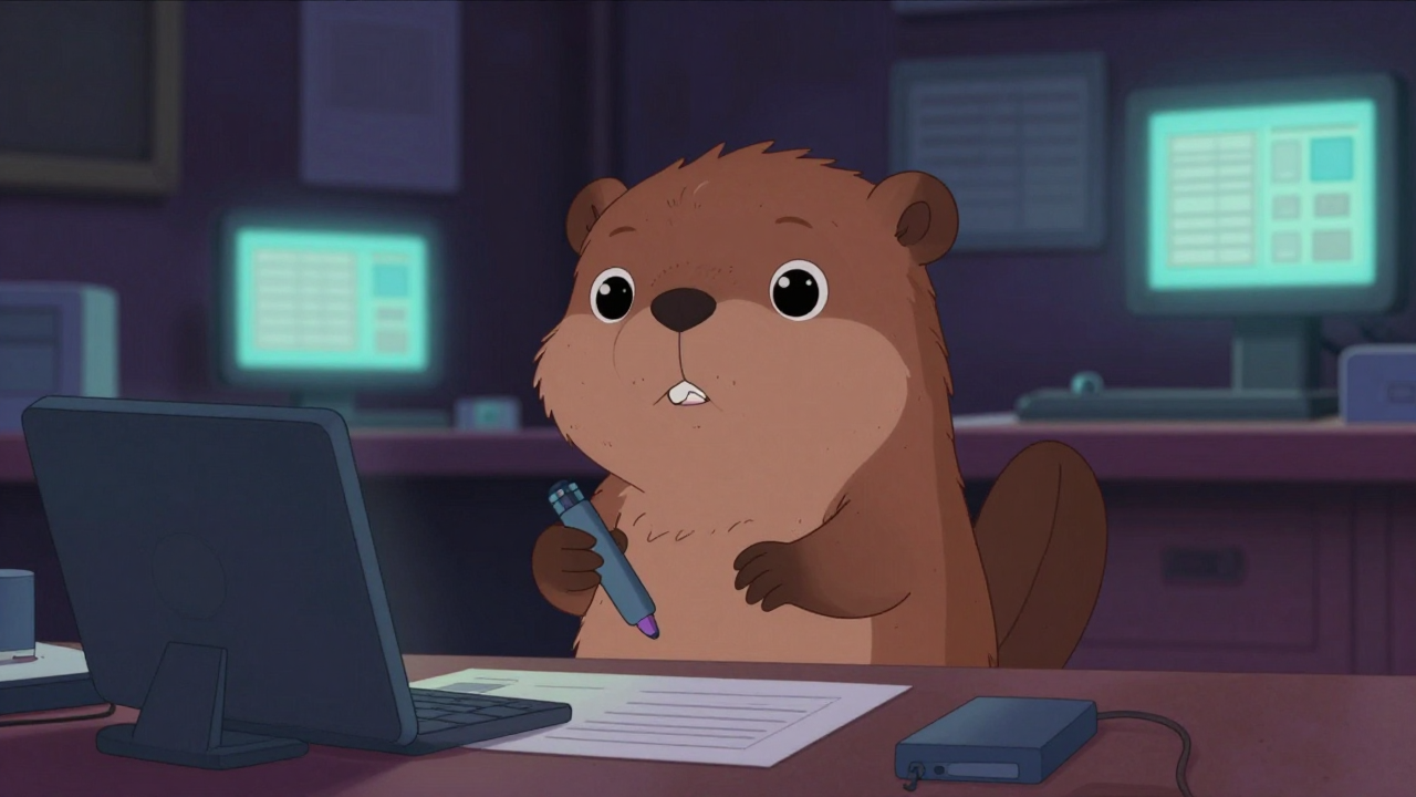 동화작화감독 직업 종사자가 업무를 수행하는 모습