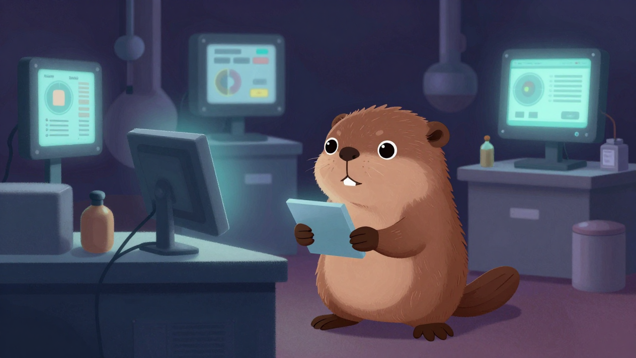 라텍스제품제조현장감독자 직업 종사자가 업무를 수행하는 모습