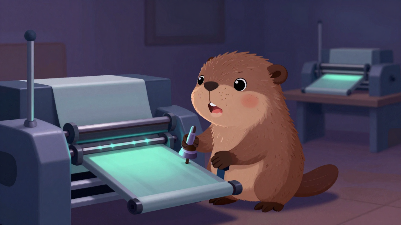 로터리스크린날염기운전원