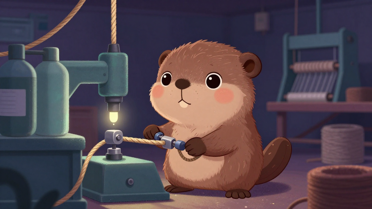 로프제작기보전원