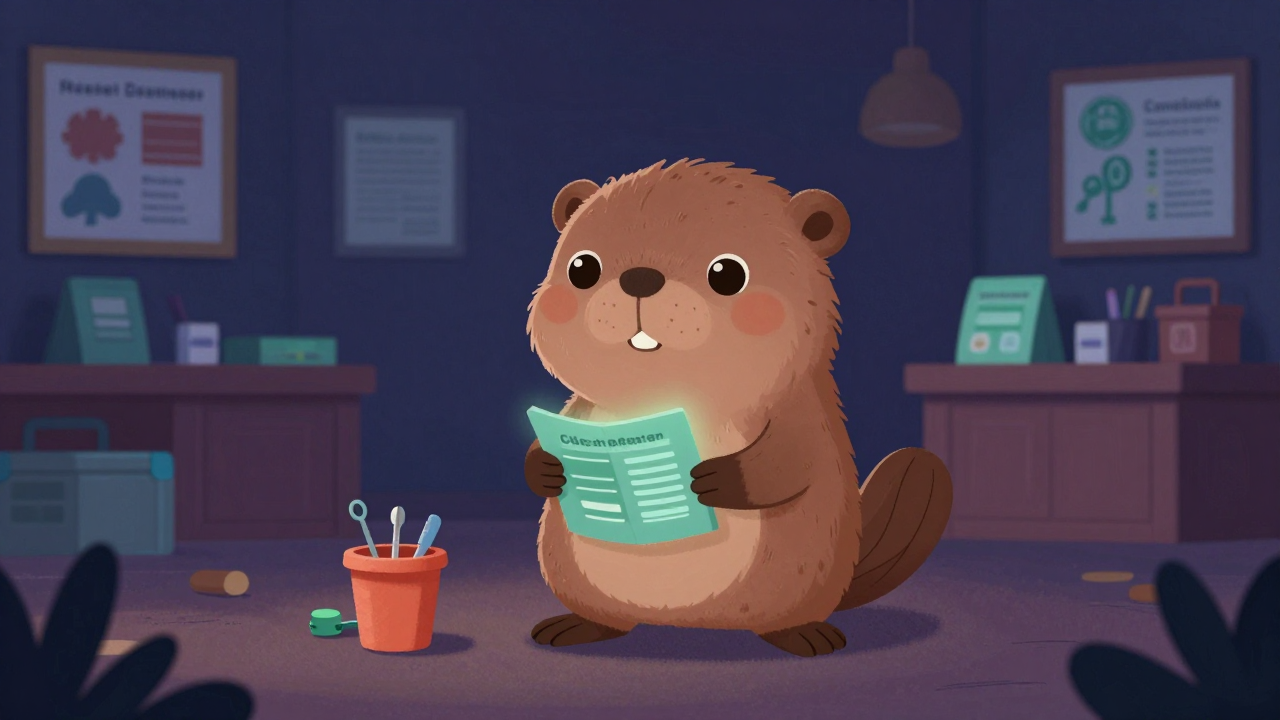 마을활동가 직업 종사자가 업무를 수행하는 모습