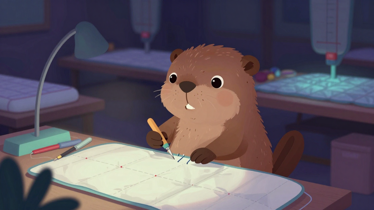 매트리스커버누비원