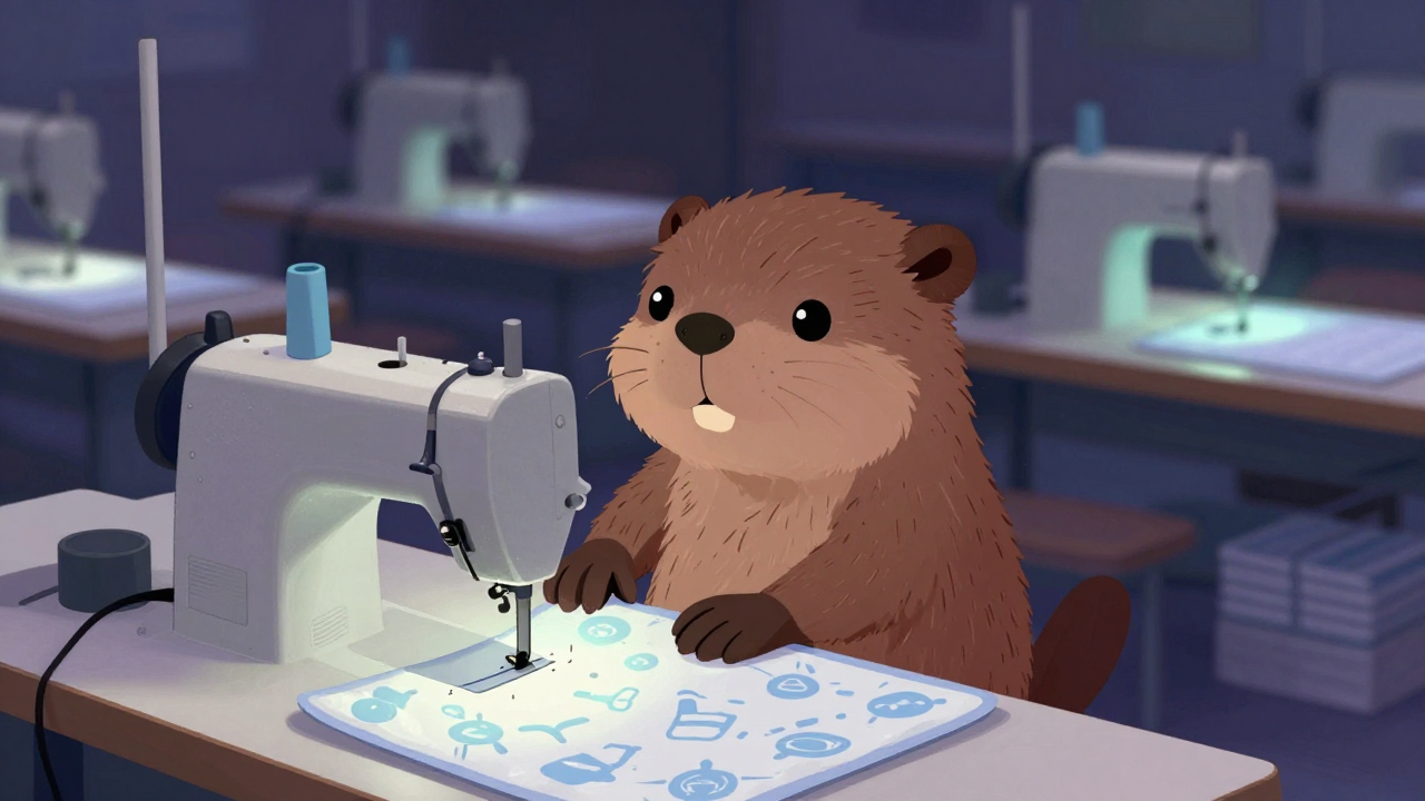 매트리스커버봉제원