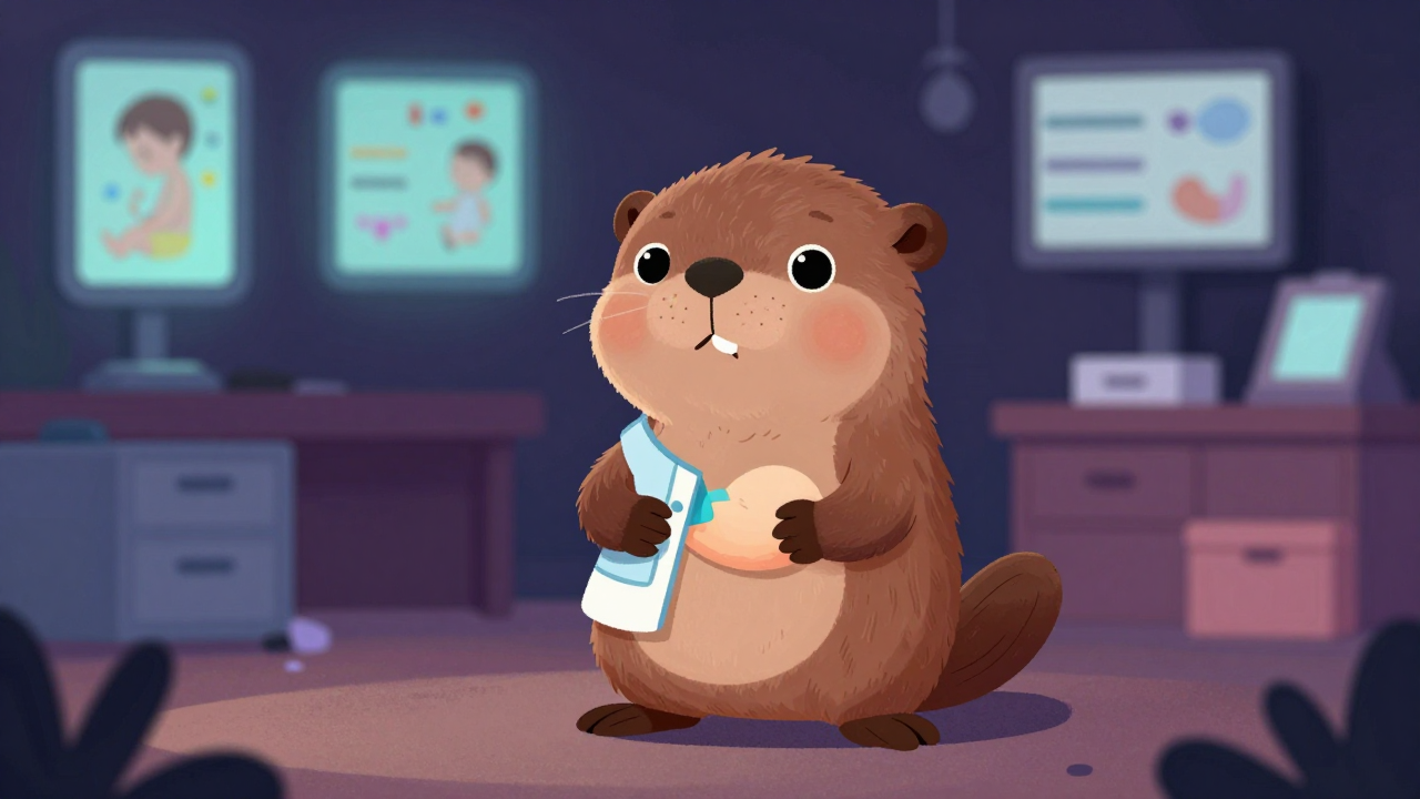 모유수유전문가 직업 종사자가 업무를 수행하는 모습