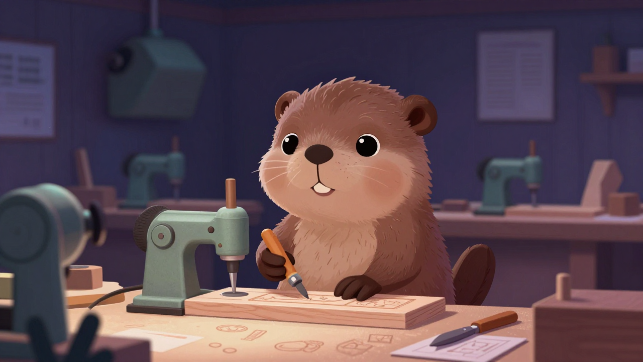 목재조각기조작원