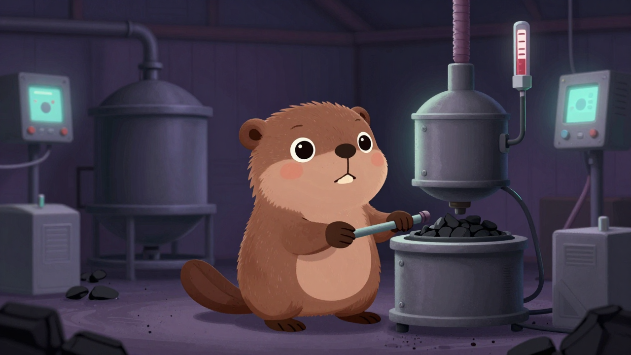 목탄제조설비운전원