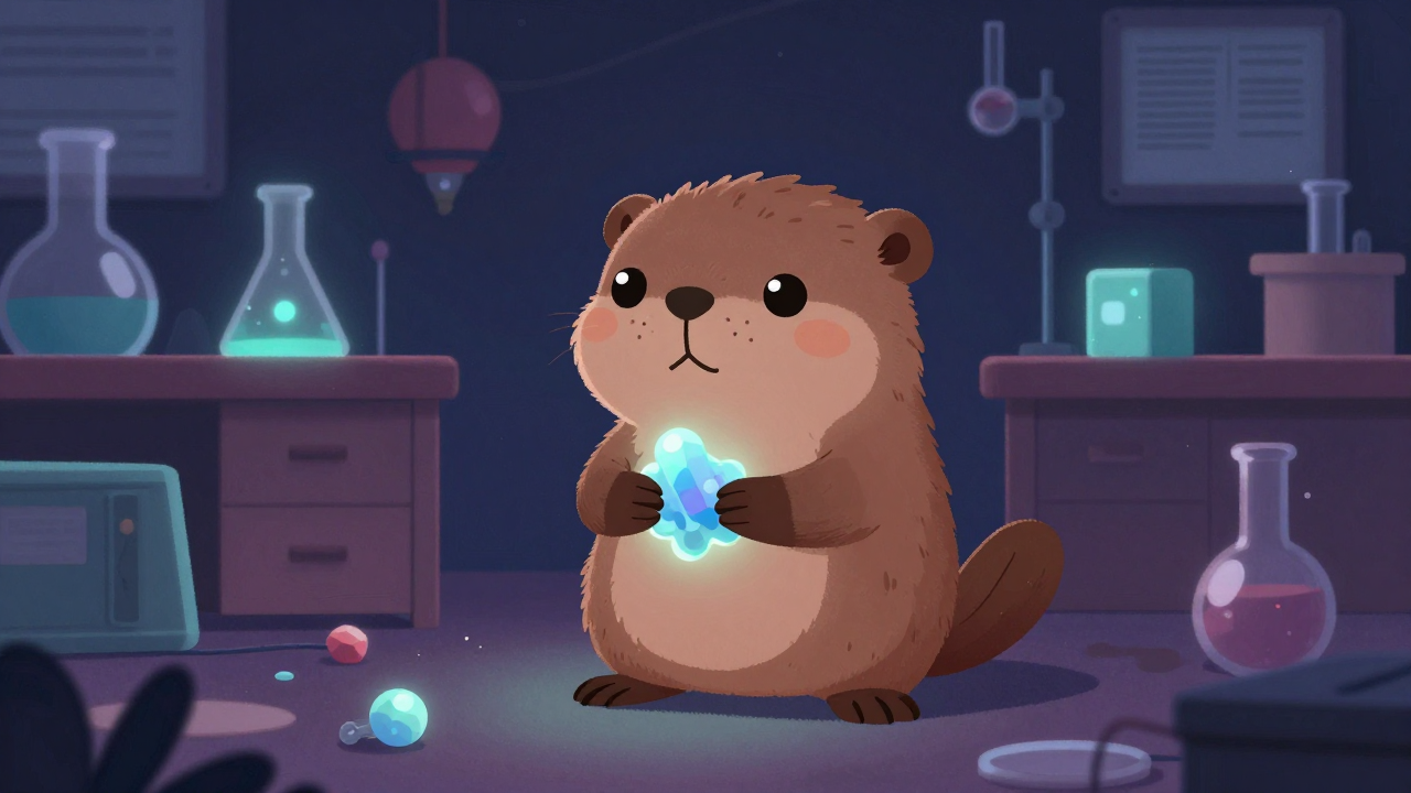 무기화학연구원 직업 종사자가 업무를 수행하는 모습