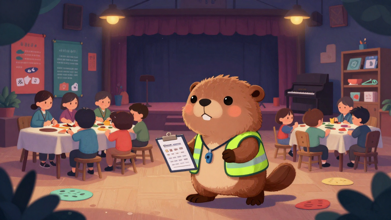 문화여가사 직업 종사자가 업무를 수행하는 모습