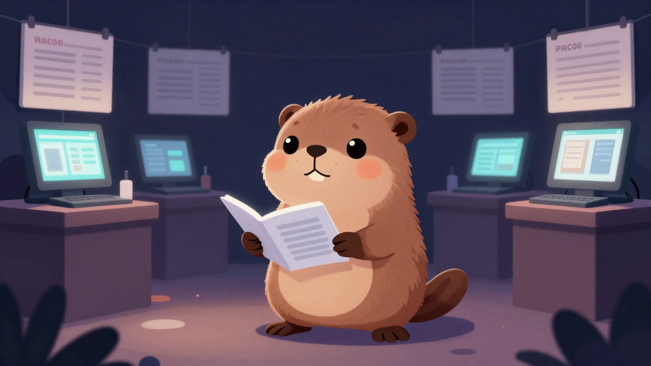 미술품경매사 직업 종사자가 업무를 수행하는 모습