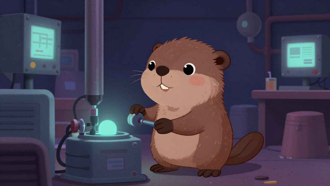 반도체장비기구조립원 직업 종사자가 업무를 수행하는 모습