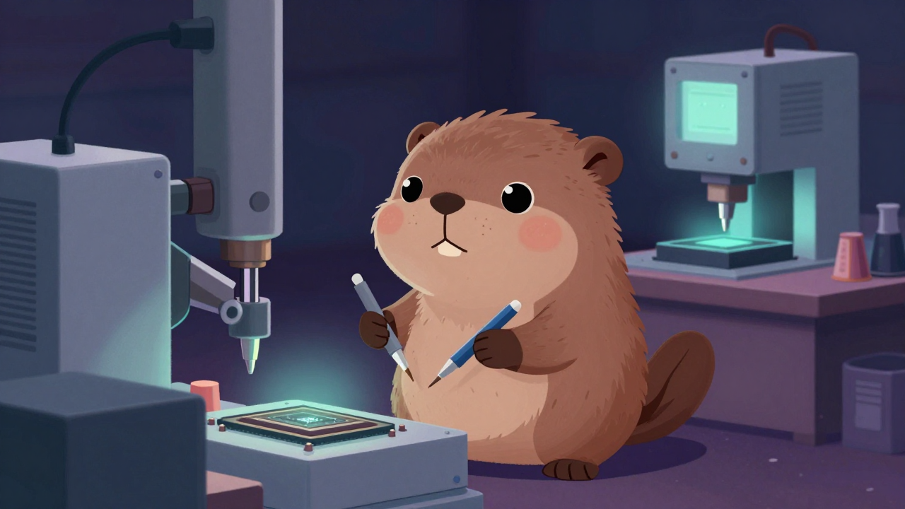 반도체칩본딩장비기술자