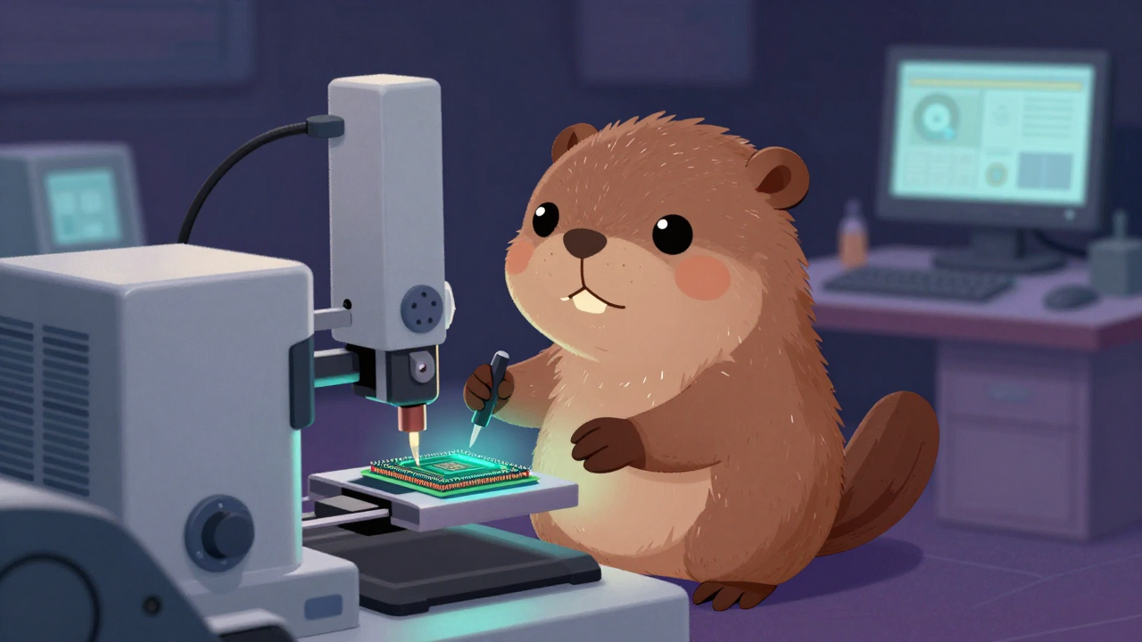 반도체칩절단공정기술자