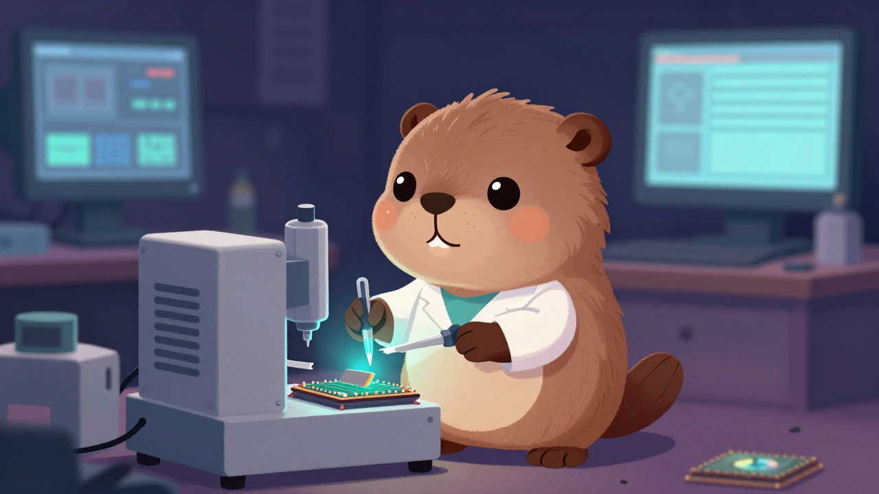 반도체칩절단공정연구원