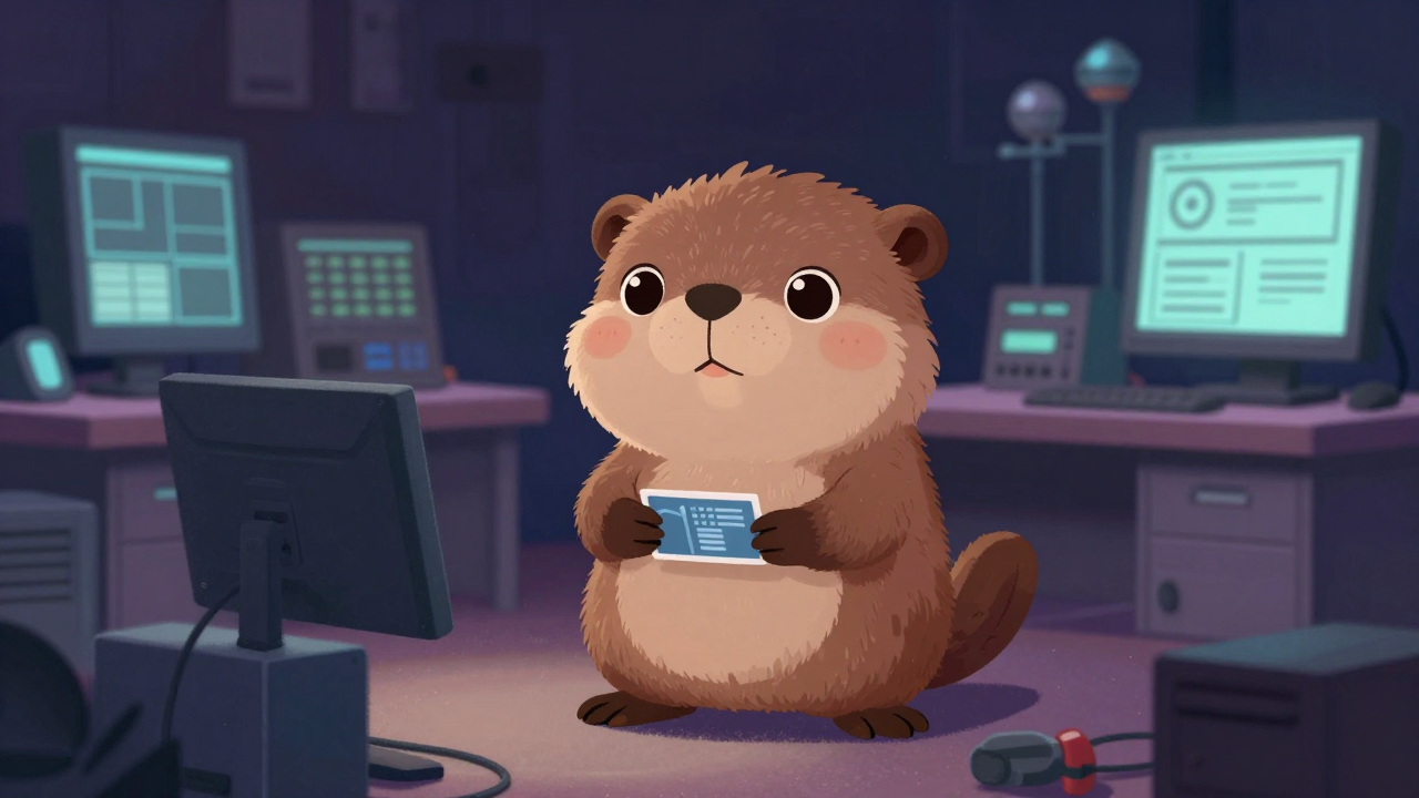 방송설비기술자 직업 종사자가 업무를 수행하는 모습